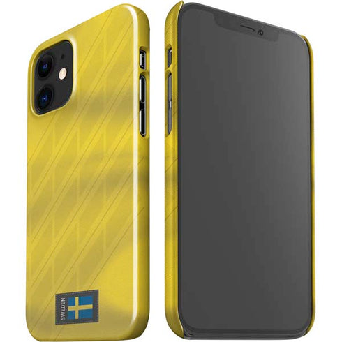 Sweden Soccer Flag iPhone 12 Mini Lite Case